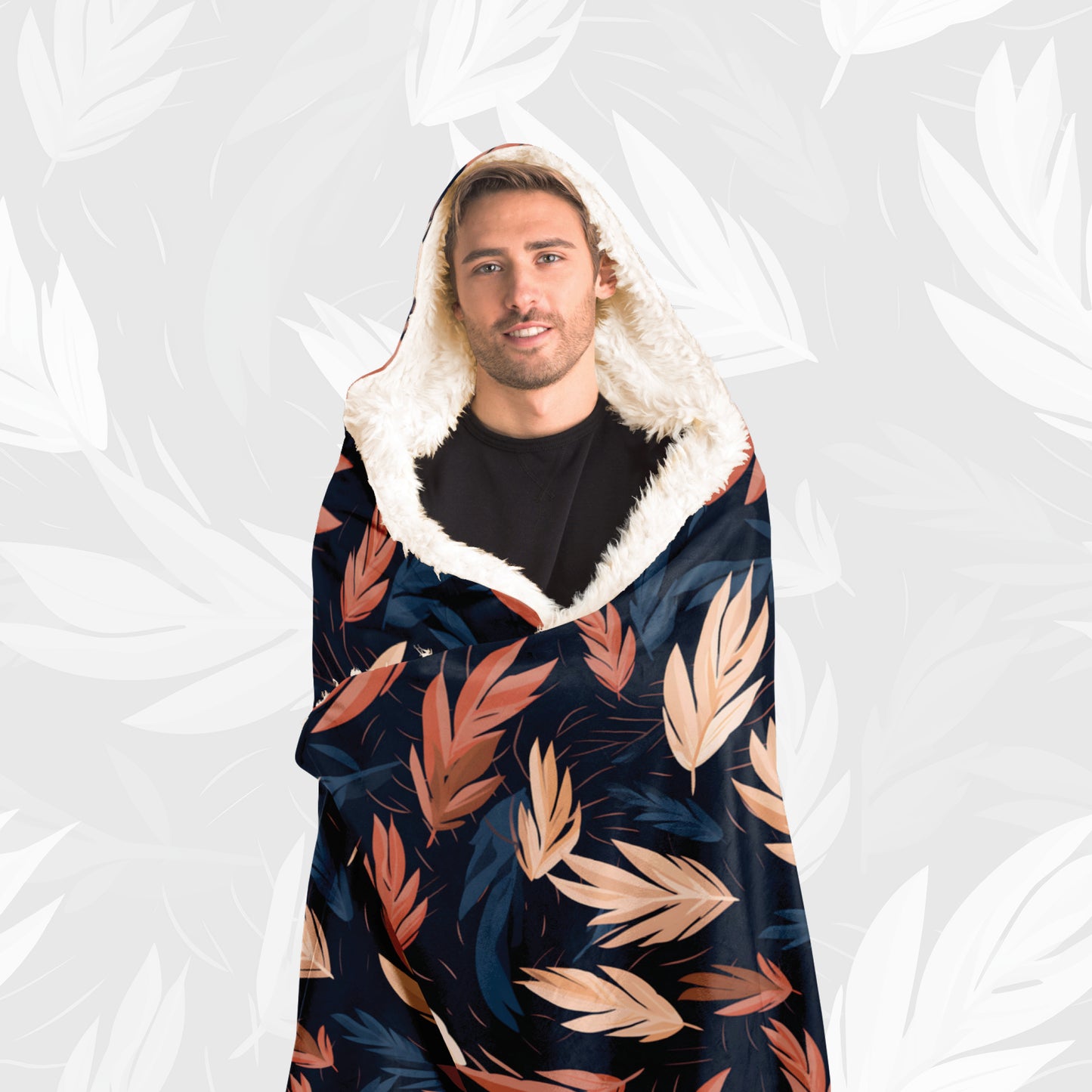 Hooded Blanket (Nature Harmony)