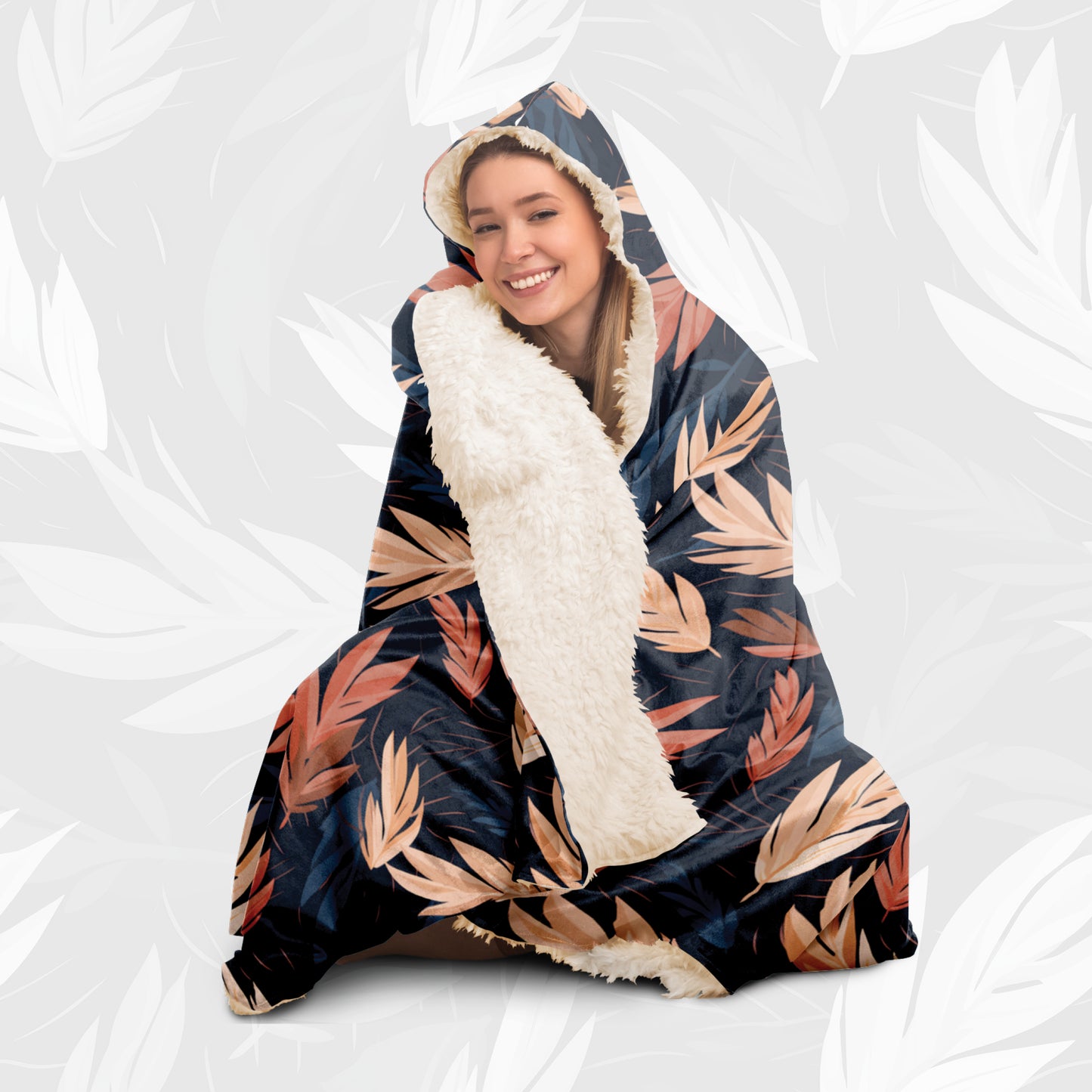 Hooded Blanket (Nature Harmony)