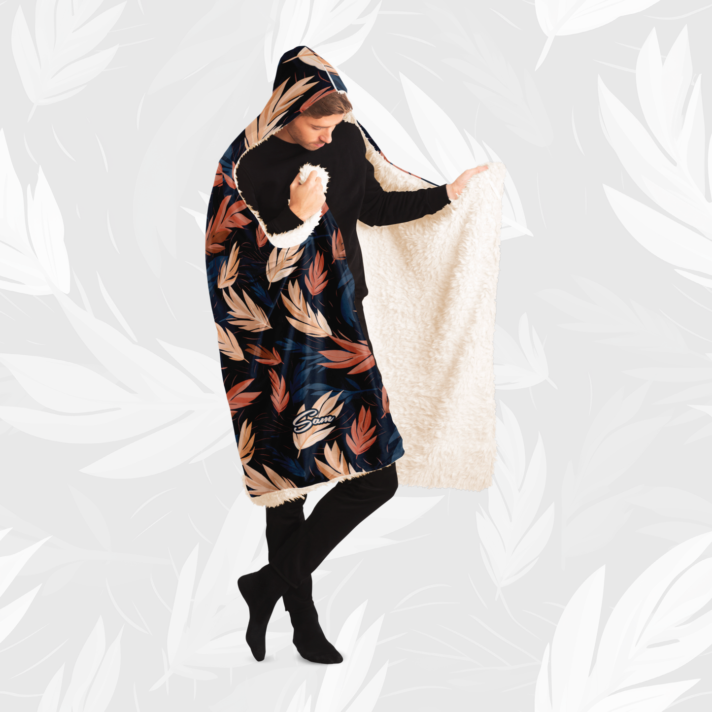 Hooded Blanket (Nature Harmony)
