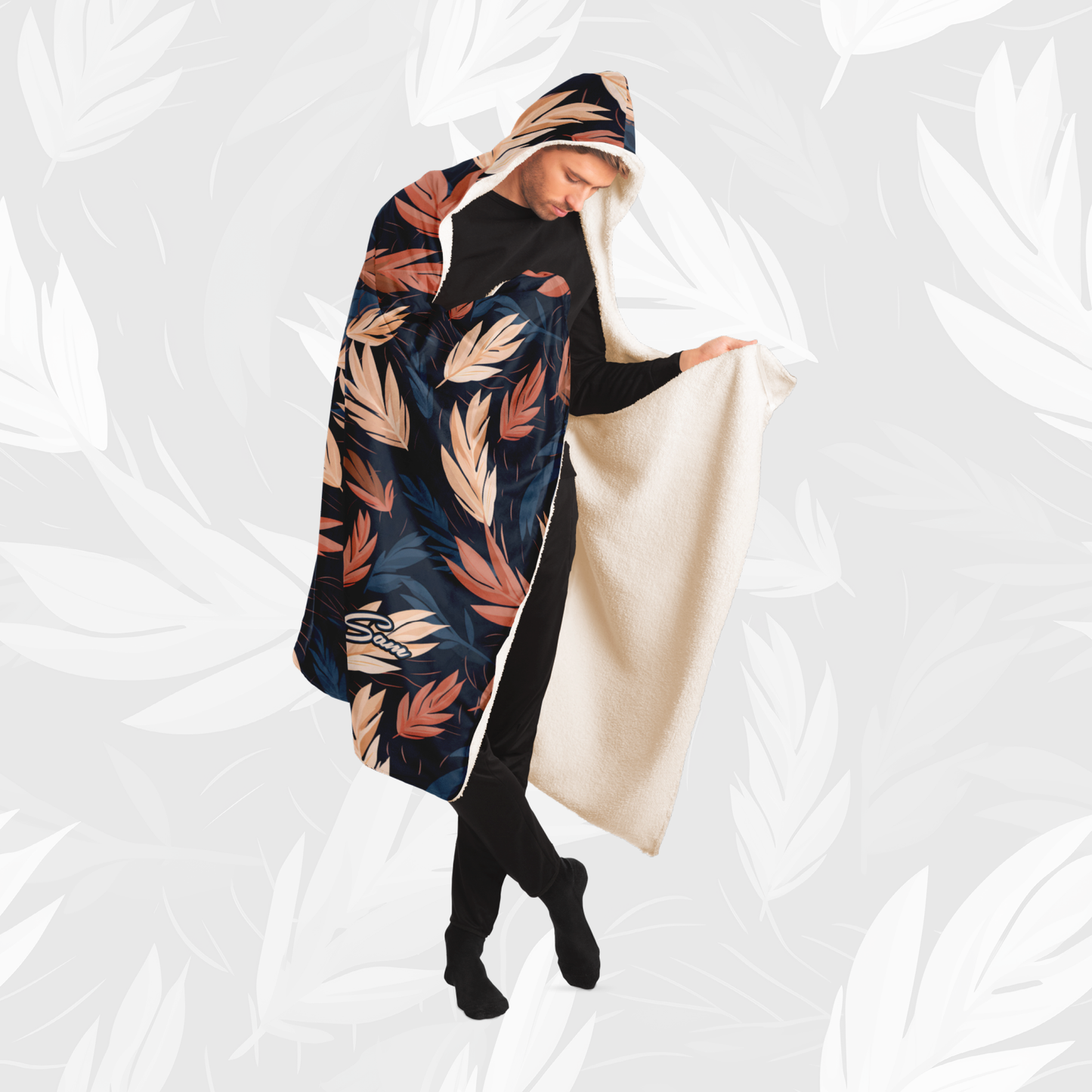 Hooded Blanket (Nature Harmony)