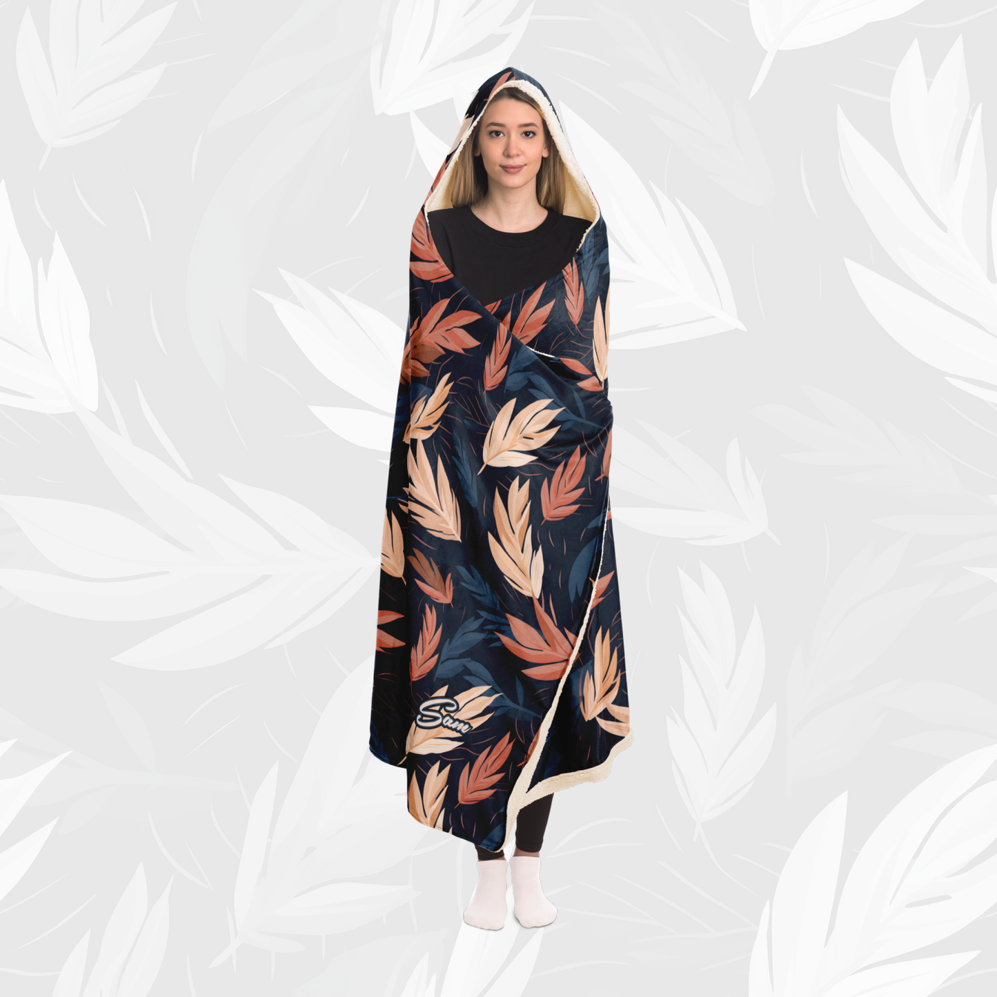 Hooded Blanket (Nature Harmony)