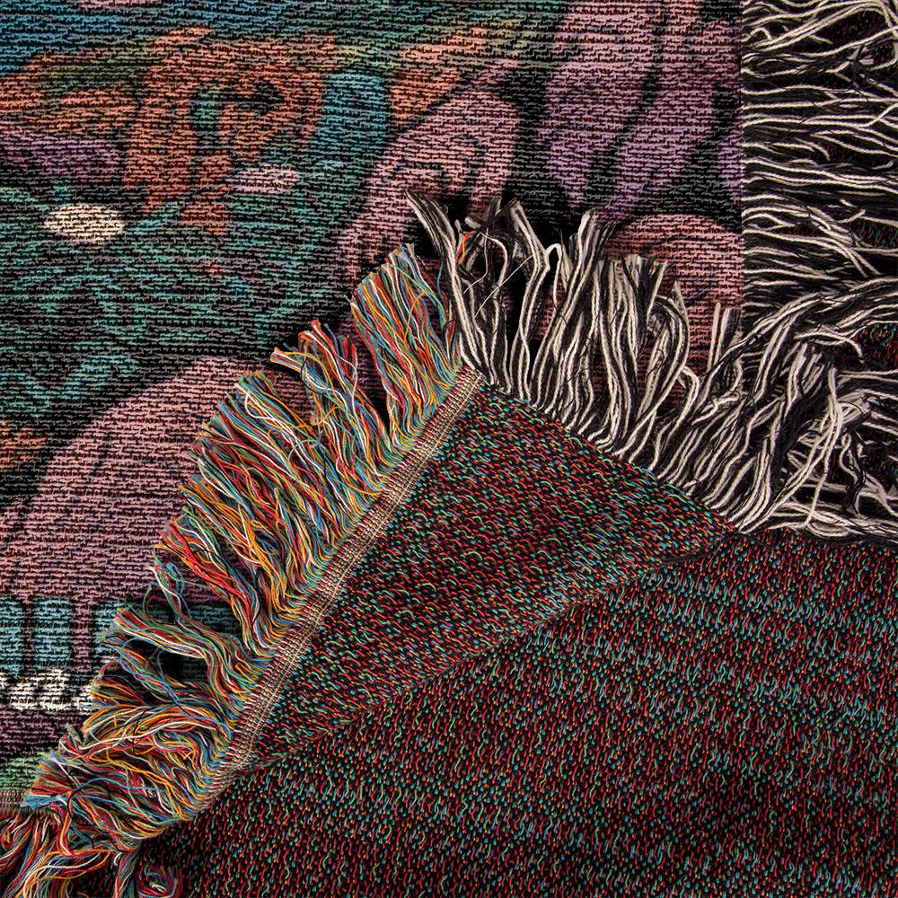 Woven Throw Blanket (Hawai'i Volcanoes, Hawaii)