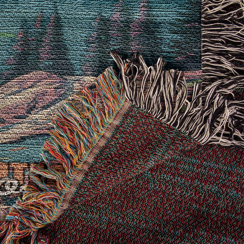 Woven Throw Blanket (Crater Lake, Oregon)