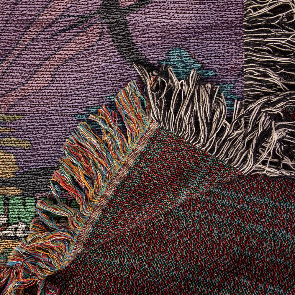 Woven Throw Blanket (Pinnacles, California)
