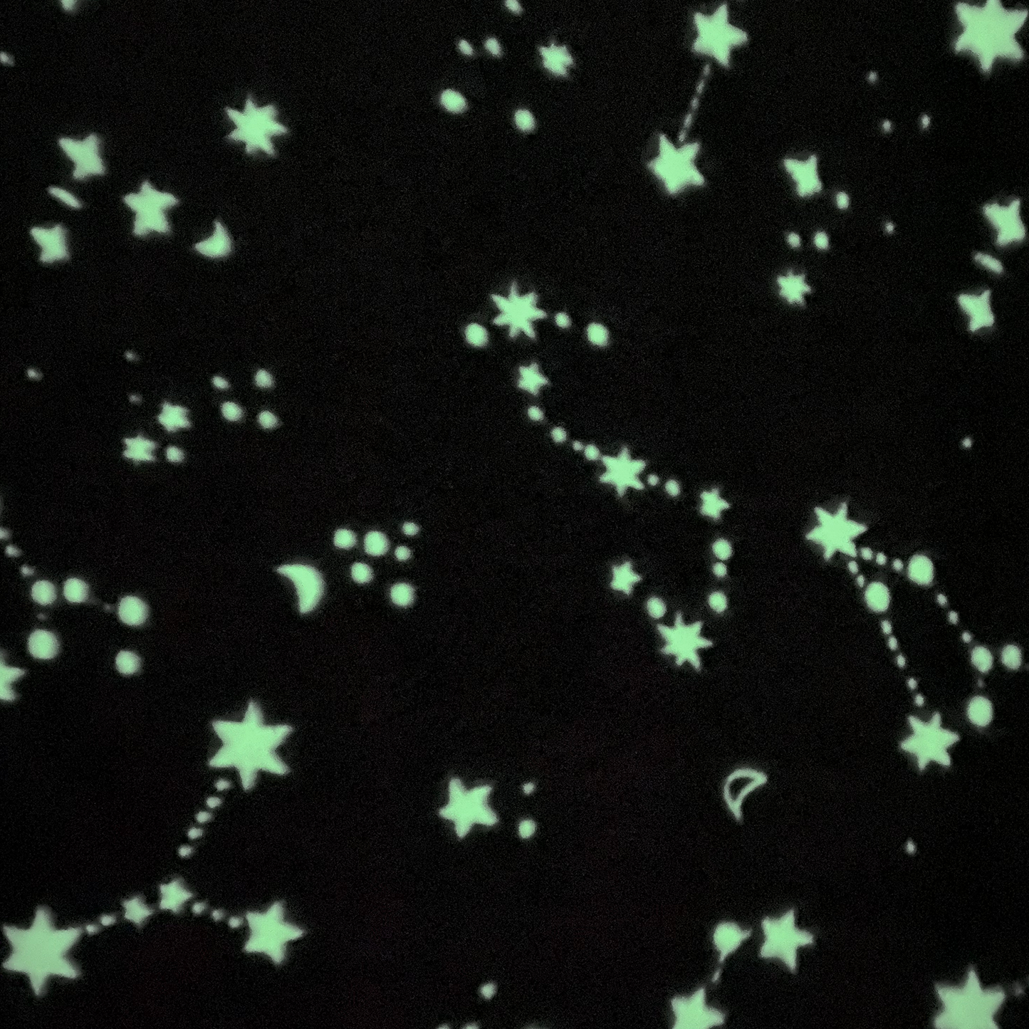 Glow-In-The-Dark Soft Hoodie - Kids (Blue Constellations)