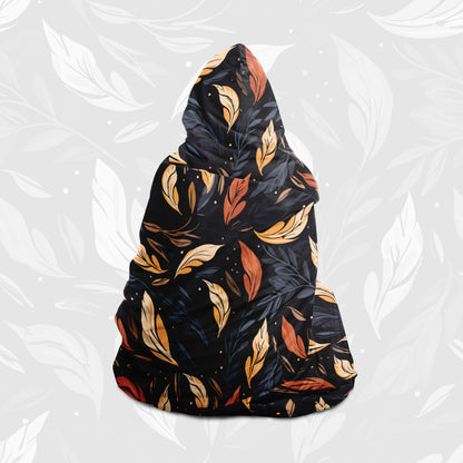 Hooded Blanket (Leafy Cascade)