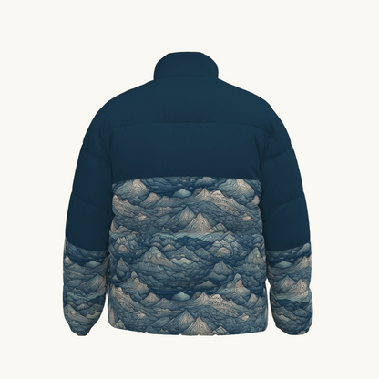Puffer Jacket (Mountain Series - Blue)