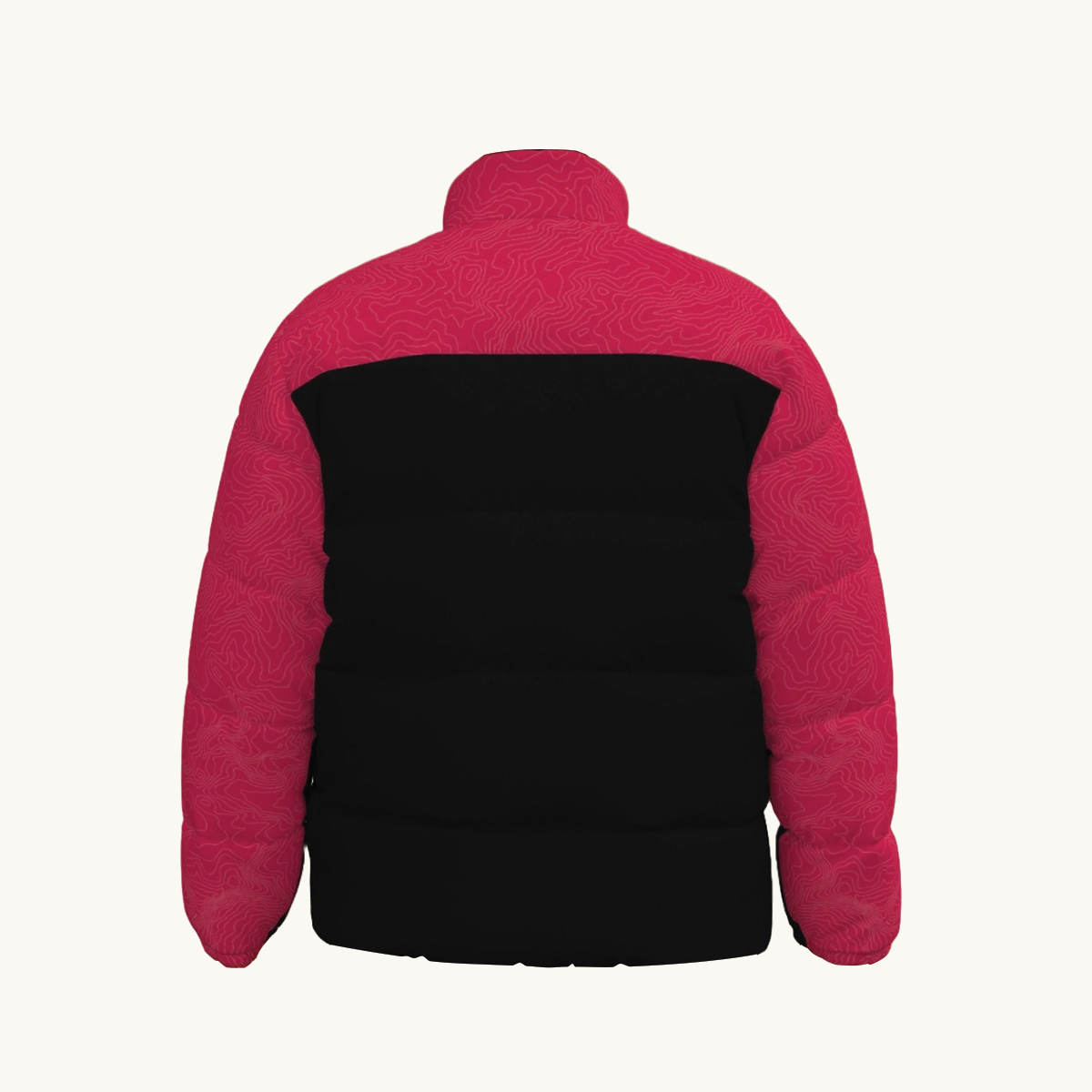Puffer Jacket (Terrain Series - Red/Black)