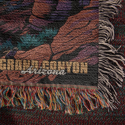 Woven Throw Blanket (Grand Canyon, Arizona)
