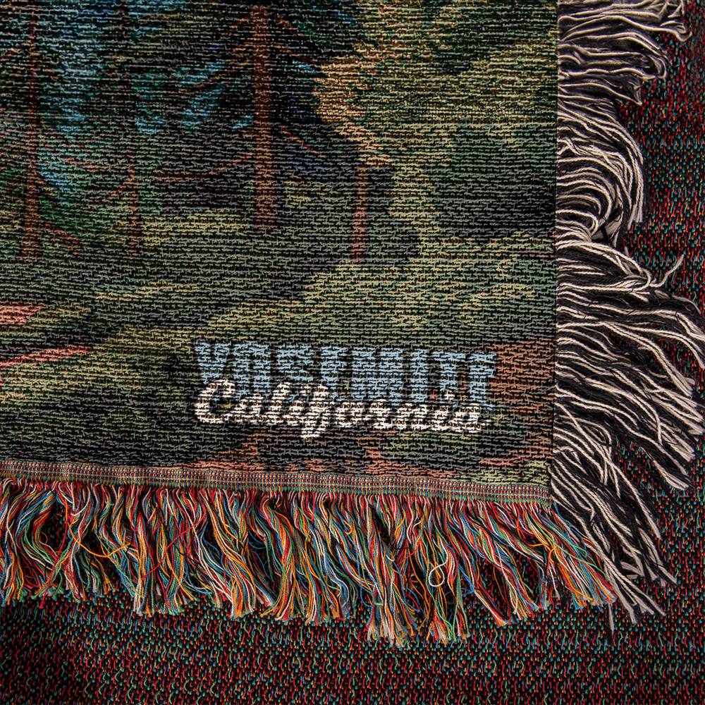 Woven Throw Blanket (Yosemite, California)